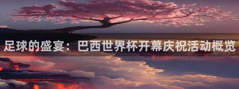 2026世预赛全部赛程:足球的盛宴:巴西世界杯开幕庆祝活动概览